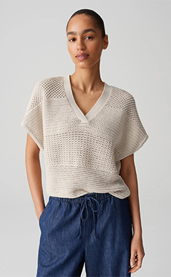 Opus Pekina Loose Knit Top