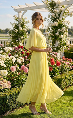 Emporium *PRE-ORDER* EXPECTED DISPATCH DATE 3RD OF JUNE Olivia Plisse Pleated Wrap Midi Dress Emporium *PRE-ORDER* EXPECTED DISPATCH DATE 3RD OF JUNE Olivia Plisse Pleated Wrap Midi Dress<br />