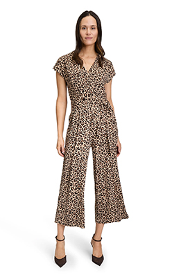 Betty Barclay Leopard Print Jumpsuit