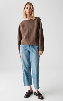 Opus Gilan Regular soft sweatshirt