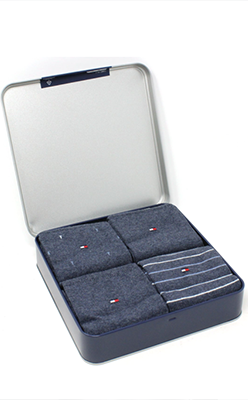 Pamela-Scott---Tommy-Hilfiger-4-Pair-Giftbox-of-Men's-Socks