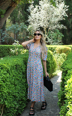 Pamela-Scott---Zapara-Floral-Print-Midi-Dress
