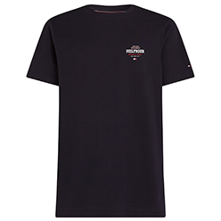 Tommy Hilfiger Logo Crew Neck T-Shirt - Navy