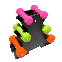 McSport---Hit-Fitness-Neoprene-Dumbbells--6kg-Set