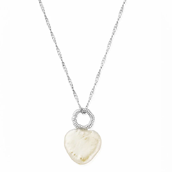 Chlobo---Tiny-Twisted-Rope-Chain-Lucky-Pearl-Necklace Chlobo---Tiny-Twisted-Rope-Chain-Lucky-Pearl-Necklace