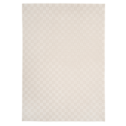 Kukoon-Rugs---Soft-Natural-Cream-Retro-Checkerboard-Rug---Liv