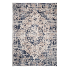 Kukoon-Rugs---Washable-Blue-Traditional-Rug---Kith