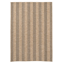 Washable Beige Striped Jute Style Rug - Leni Washable Beige Striped Jute Style Rug - Leni
