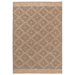Washable Beige Diamond Jute Style Rug - Thea Washable Beige Diamond Jute Style Rug - Thea