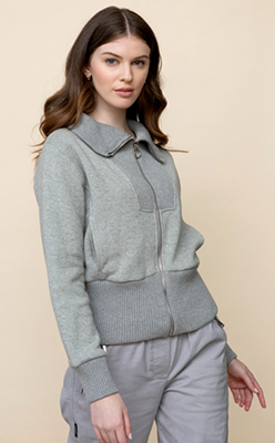 Tarbh-Clothing---Sienna-Full-Zip-Grey Tarbh-Clothing---Sienna-Full-Zip-Grey