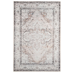 Flatwoven Washable Vintage Ivory Area Rug - Margot Flatwoven Washable Vintage Ivory Area Rug - Margot<br />
