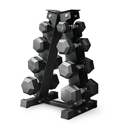 McSport---Hit-Fitness-Hex-Dumbbells-Vertical-Rack-4-Pairs-(50kg)