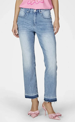 Nina's-Boutique---Marc-Aurel-1319A-11204-500031-Shortened-Flared-Jeans