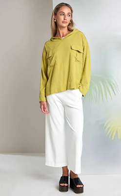 Nina's-Boutique---NAYA-NAS26132-Hooded-Soft-Top-With-Front-Pocket-Detail