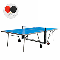 Hit Sport All Weather Outdoor Table Tennis Bundle<br />
