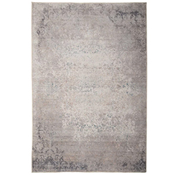 Flatwoven Washable Distressed Renaissance Grey Beige Rug - Fleur Flatwoven Washable Distressed Renaissance Grey Beige Rug - Fleur<br />