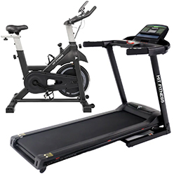 Hit Fitness H4 Treadmill and G5 Exercise Bike | Bundle<br />
