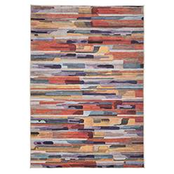 Washable Vibrant Abstract Rug - Blur Washable Vibrant Abstract Rug - Blur<br />