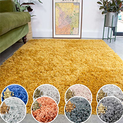 Soft Everyday Shaggy Rugs - Choose Your Colour<br />
