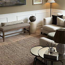 Rustic Jute Sisal Brown Natural Area Rugs - Boucle<br />
