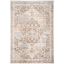 Traditional Distressed Chic Beige Area Rug<br />
