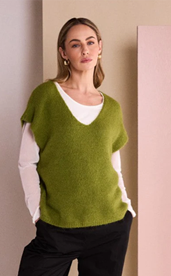 Nina's-Boutique---NAYA-NAW26284-Vee-Neck-Soft-Knit-With-Extended-Shoulder